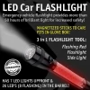 Powerful Aluminum 7LED/18LED/6 RED Emergency Working Light With Magnetic Torch