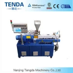PP Raw Material Plastic Granules Double Screw Extruder Machine