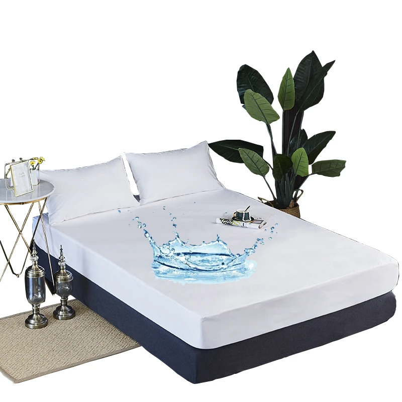 Premium Hypoallergenic Waterproof Mattress Protector - Vinyl Free Microfiber waterproof mattress cover