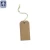 Import Premium Quality Natural Color embossing finished price hang tag swing tag with paper from China