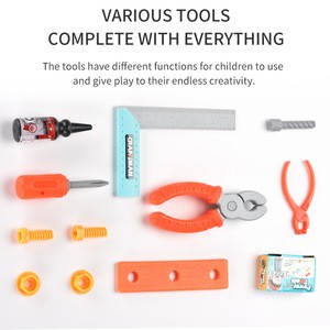 Buy Pretend Play Plastic Tool Belt Play Set Carpenter Woodworking ...
