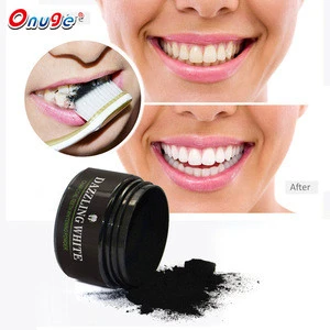 Private label 100% natural activated charcoal teeth whitening  teeth whitener carbon