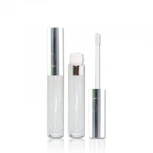 Private label high quality long lasting glitter lip gloss multi colors glossy lip gloss