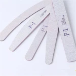 Professional Custom Printed Brand Nail File Buffer Beauty Salon Nail Manicure File 100/180