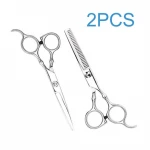 Professional Hairdressing Tools Barber Scissors Sharp Two Shears Household Set Shears With 2/7/12 Pieces Each Set
