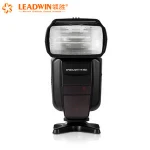 Professional Wireless Manual Auto Zoom Function  with LCD Display LED Camera Flash led camera light
