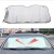 Import Promotional 95% Shading 3m Width Car Sun Protection Silver Foil Shade Net from China