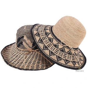 Promotional Custom Good Quality Summer Beach Stock Straw Hat