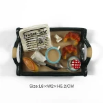 Promotional Gifts Custom 3d Resin Food Fridge Magnet