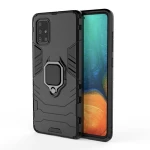 Promotional Telephone Case kickstand TPU PC Phone Case shockproof Mobile Phone Shell cover for Samsung A71 Phone Case