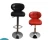 PU Leather Or Velvet Adjustable Swivel Chair Industrial Furniture Kitchen stool Iron Base Bar Stool Chair With Back