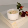 Pure Handmade Scented Long Lasting Aroma Soy Candles Crystal Inside Stone Scented Aromatherapy Candles