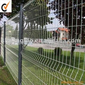 PVC Coated Park Border Guardrail Fence for Garden or Building(manufacturer)