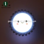 Qiaolian High Quality Gentle Led Light Small Sun 110-250V Electric Socket Switch Night Light Mini Baby sleep Care Night Light