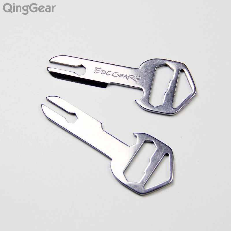 QingGear Mykey multipurpose tool letter opener bottle opener can opener popper splitter remover peeler