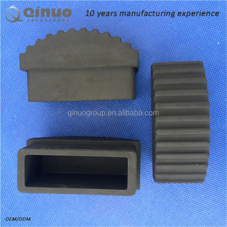 Qinuo manufactory custom products ladder rubber feet with cheap price