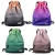 Import Quality Custom 420 D Polyester Nylon Drawstring Backpack Gym Bags String back pack Logo sport Cinch Sacks from China