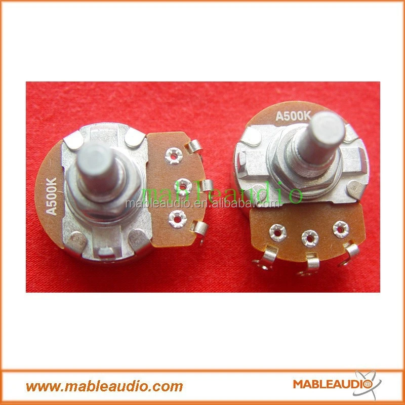 R24 A500K audio rotary potentiometer for amplifier