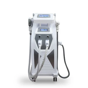 Real Factory Sale Professional Multifunction OPT Hair Removal Elight + RF + Laser+ SHR Hair Removal IPL machine