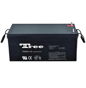Rechargeable inverter battery AGM solar deep cycle battery 12V 200AH