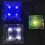 Import Rechargeable Solar LED Clear Crystal Glass Brick Paver Light from China