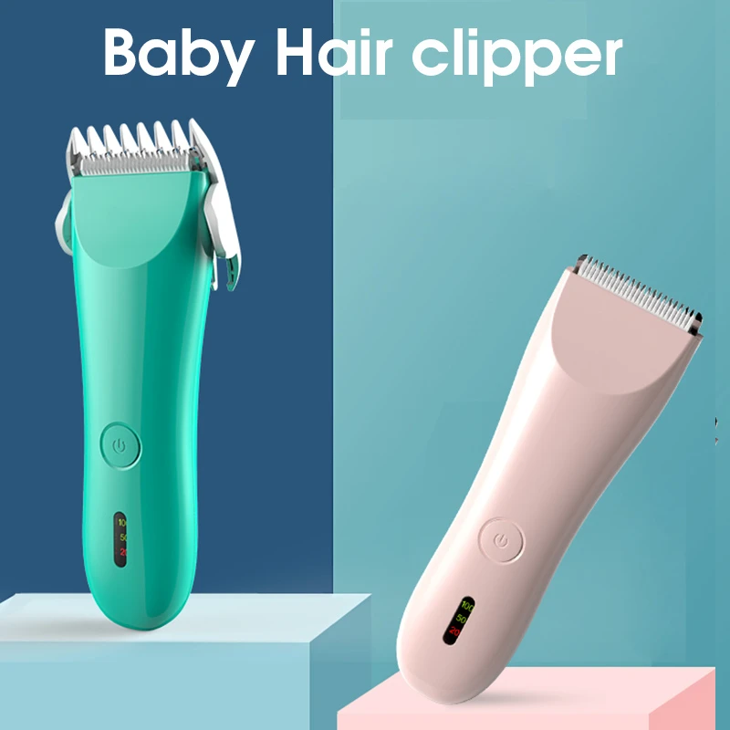 Rechargeable Wireless Outdoor Electric Baby Hair Clippers  Waterproof Hair Trimmer
