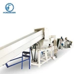 recycle plastic machine pet bottle washing machine pet flakes hot washing machine