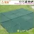 Recycled outdoor rubber flooring mat tiles for school and garden