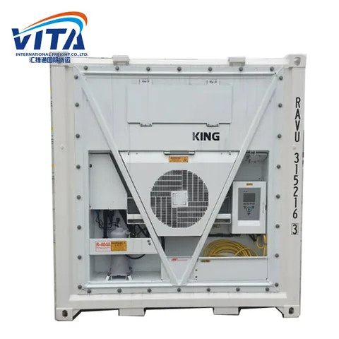 Refrigerator Refrigerated Container In 40Hq Size Included Cooling System Theremo King Carrier Daikin Reefer Container