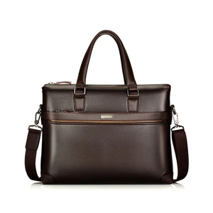Retro style custom messenger bag business travel laptop bag briefcase handbag men