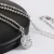 Import RINNTIN SN43 Korean Jewellery Wholesale 925 Sterling Silver Rhodium Plated Paved CZ Diamond Necklace from China