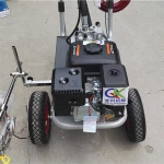 Road equipment hand push type cold spraying marking machine, road marking on sale