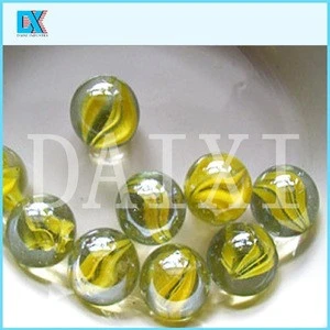 Round toy glass marble ball