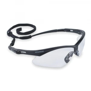 Safety Glasses, Clear, Scratch-Resistant