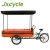 Import sale coffee cart mobile food cart with wheels from China