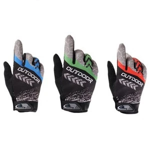 Screen Touchable Breathable Anti-skidding Non-Slip Outdoor Racing Cycling Glove Full Finger Bike Riding Motorcycle Glove
