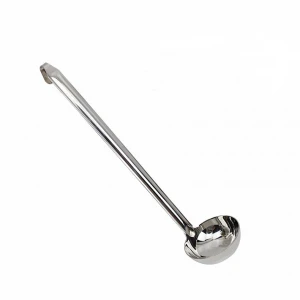 serving spoon silver plated soup ladle long handle kitchen spoon