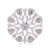 Import SET 10pc Clear Rhinestone Crystal Flower Brooches Pins DIY Wedding Bouquet  Brooches Kit from China