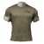 Import Short-sleeved muscle brothers summer sports fitness clothes mens training t-shirt Ge Shipu pure cotton half-sleeved shirt from China