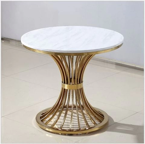 Side Table Cheap Sofa Tray Gold Coffee Small Accent Tea End Round Metal Bedside Bed Side Table Modern For Living Room Bedroom