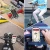 SIKAI Universal Stretchable Silicone Grip Outdoor Cellphone Holder Bike Motorcycle Phone Holder