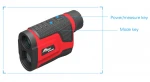 simplicity of operator  Better measurement accuracy Measuring range 0-2000m laser rangefinders