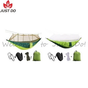 Single &amp; Double Camping Hammock With Mosquito Bug Net