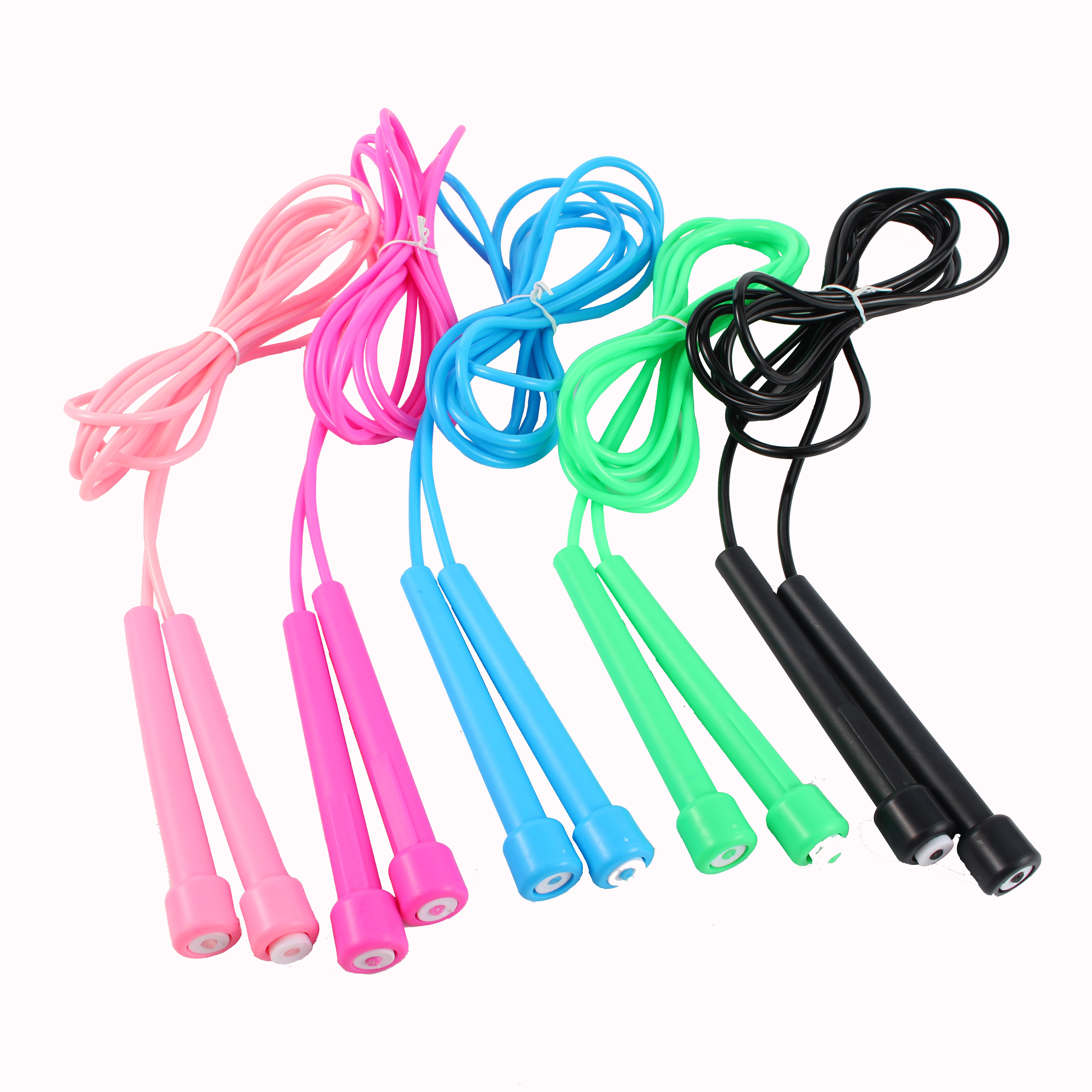 Single Person Jump Rope Buy Single Person Training Exercise Pvc Rope Plastic Pp Handle Jump ...