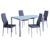 Single Set Dining Table Living 4Chair Luxury Corner Of And Garden Chairs Modern 6Chair Purple Formal Room Sets Teak Outdoor