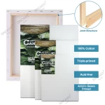 SINOART Art supplies Stretched canvas set wooden frame pure cotton Nested Value Canvas Set for Painting