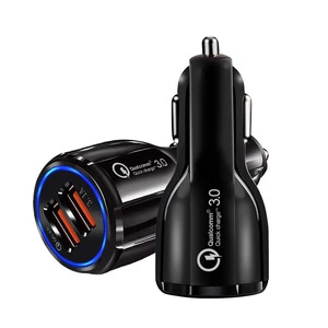SIPU Car USB Charger Quick Charge QC3.0 3.1A Dual USB Mobile Phone Charger 2 Port USB Fast Car Charger for iPhone Samsung Tablet