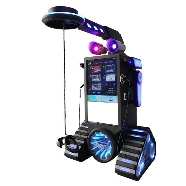 Skyfun Vr Auto Robot Self  Service  virtual reality machine 9d cinema simulator shooting game
