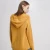 Import Slap-up long sleeve comfortable and soft pure wool hooded cashmere sweater from China