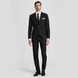 Slim Fit Suit in Extra-Fine Merino Wool - Designed in Italy